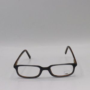 COPY - Blue Brown Square Hipster Style Unisex Glasses 47 19 135 Vintage Massimo